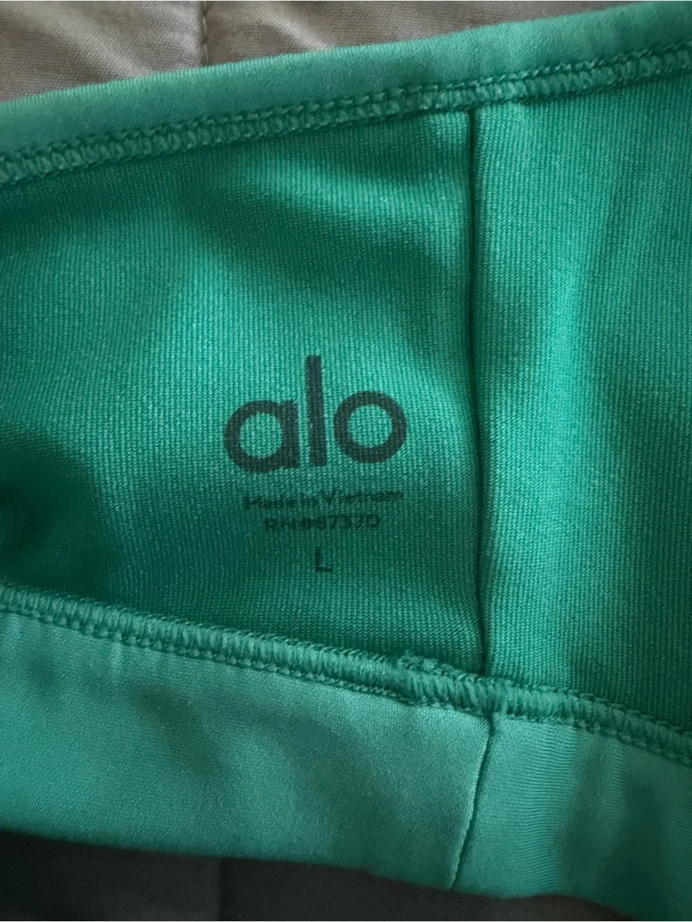 ALO Yoga Teal Strappy Back Bikini Bralette